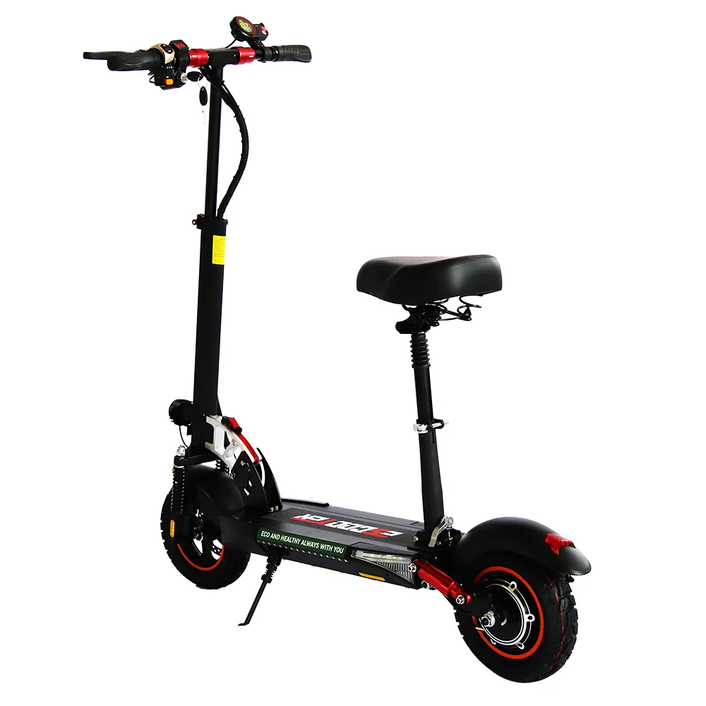 Off Road Electric Scooter For Adults Powerful 800W 48V E-scooters With Seat Hot Sale Factory Customization Model