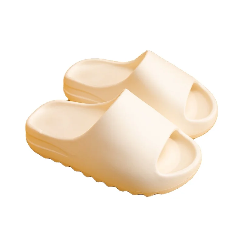 2021 Indoor Outdoor Breathable Soft EVA Slides Shoes Thick Sole Bath Shower Unisex YEEZY Slippers