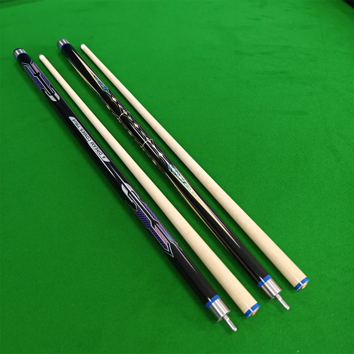 Wholesale High-Quality And Fashionable 13mm 1/2 Billiard Pool Cue Stick With Maple Front Limbs And Birch Rear Handle