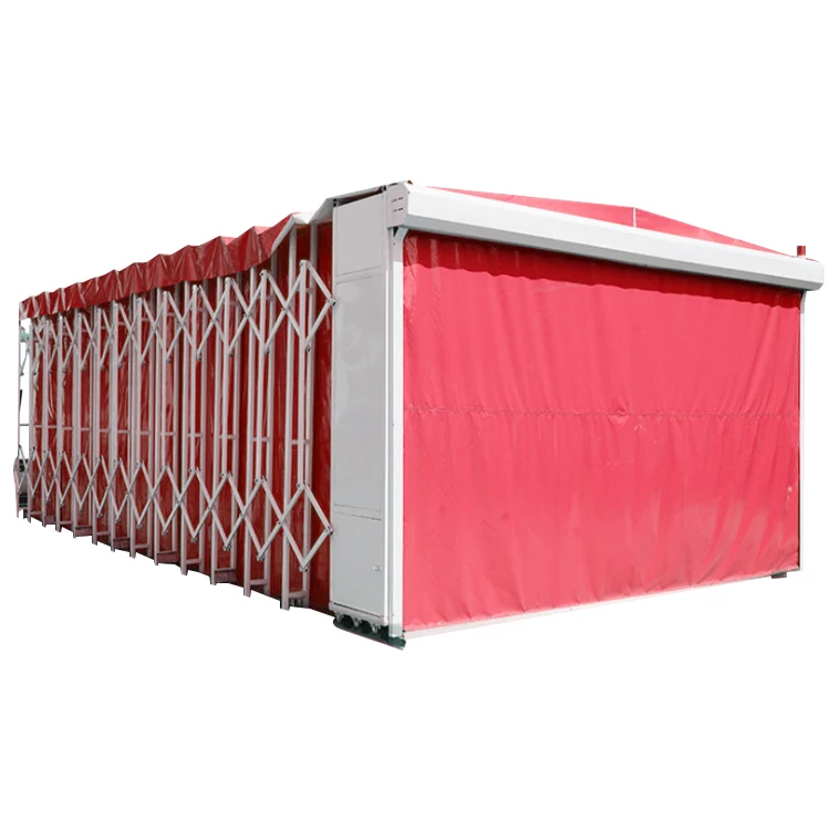 Superior Stable Operation Strong Flexibility Mobile Collapsible Retractable Spray Paint Booth for Industry