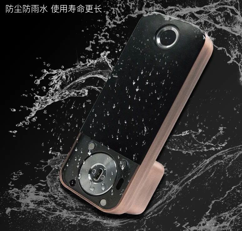 Waterproof TT lock   door smart gate lock electronic key less fingerprint password locks