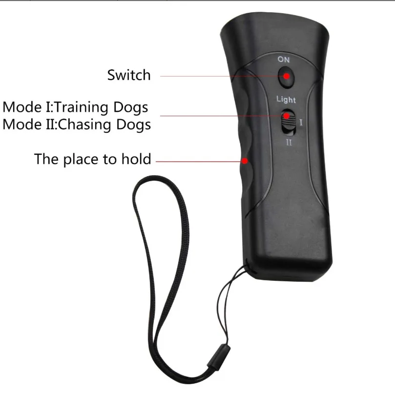 Amazon Top Seller Bark Box Ultrasonic Dog Repellent With Led Dog Training Clickers