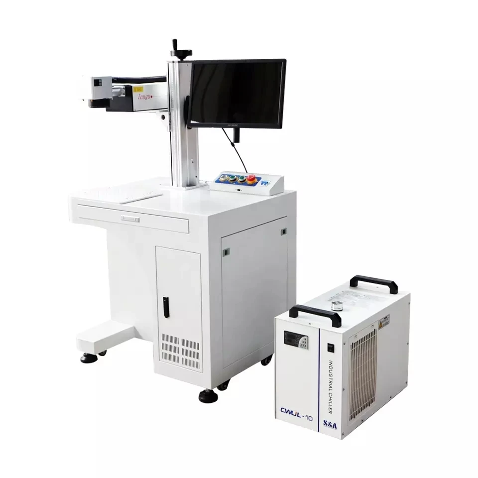 HOLYLASER CNC UV Laser Marking Engraving Machine Printer 3W 5W 10W 15W for Glass Hard Plastic Metal