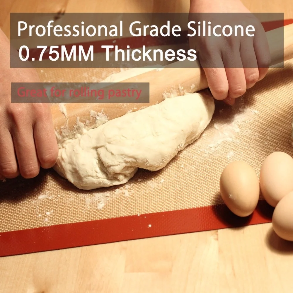 Hot Sale New style Silicone Baking mat 400x300mm thickness 0.7mm