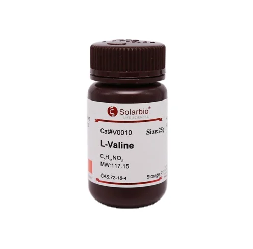 Solarbio Factory Supply  L-Valine crystal CAS 72-18-4 For Scientific Research