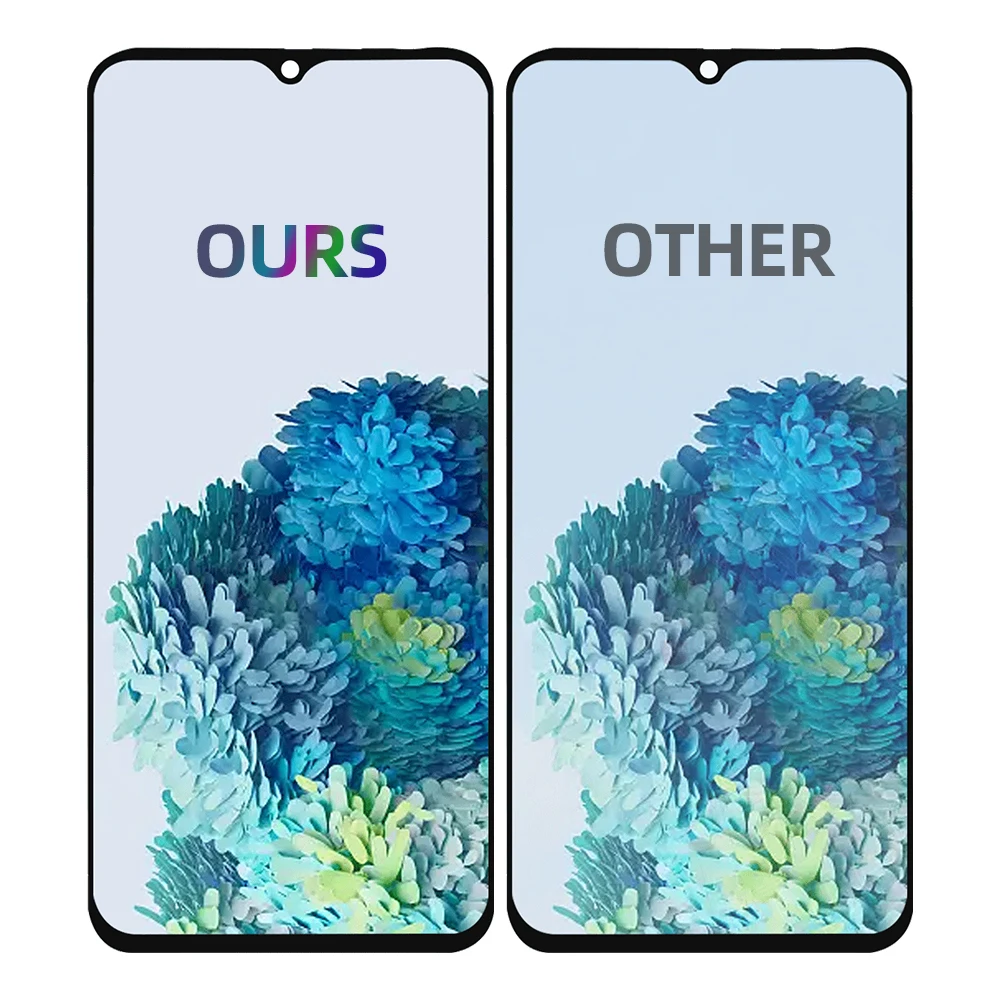 Original phone touch s10 plus s8 lcd screen a10 displays for samsung a03s a037 j7 a20 note 8 s10 lcd