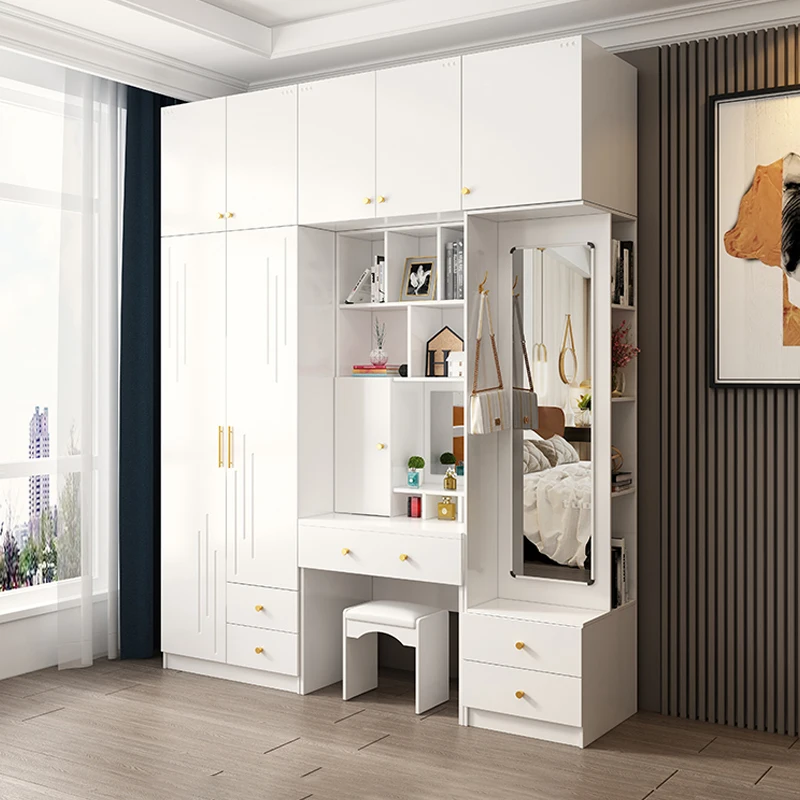 Modern Minimalist Customizable Dresser Integrated Combination Of Large Wardrobe