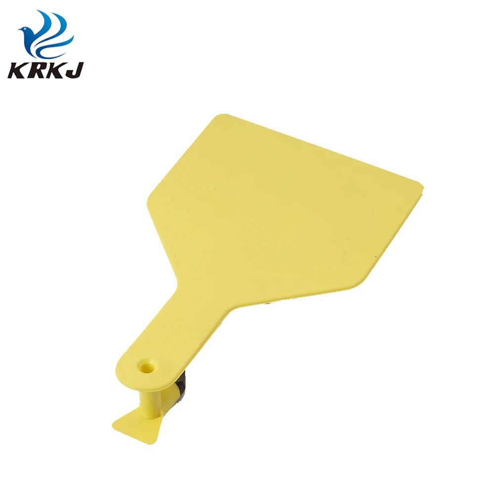 Cettia KD550 three size available quality colourful tpu material animal plastic cattle one piece ear tag for livestock