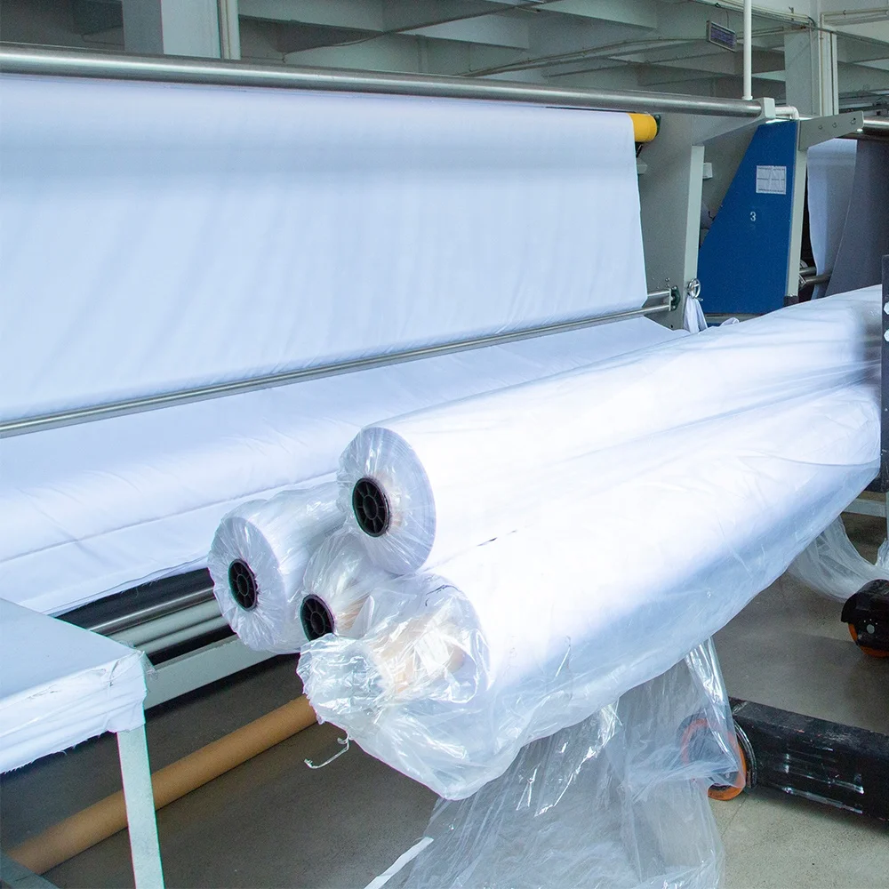 100% полиэстер ткань с подсветкой для сублимации краски непосредственно печать 110gsm 150gsm 190gsm