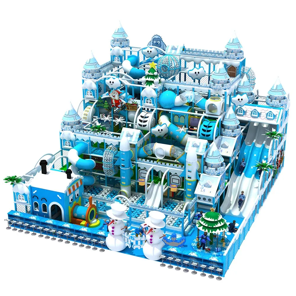New Arrival Snow Park Children Soft Play Indoor Playground Set Baby Indoor Playground Amusement Equipment Prices for Kids