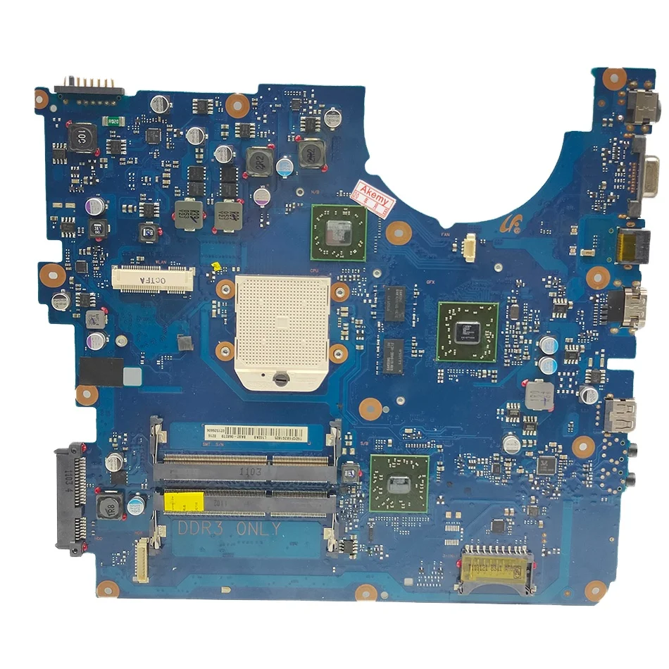 BA41-01359A R525 NP-R525 Laptop Motherboard HD4200 512MB DDR3 100% test work Free cpu BA92-06827A BA92-06827B For Samsung