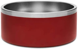 hot selling custom 32oz 64oz double wall stainless steel food feeding pet dog bowl