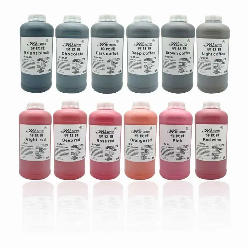 Factory Supplies Nature Tattoo Ink Lips Nude Microblading Pigment Permanent Makeup 3D Cosmetic Paint 38 ColorEyebrow tattoo ink