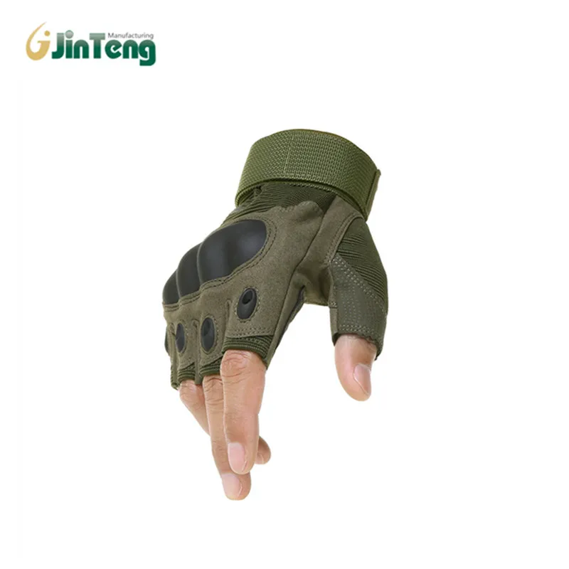 Tactical Fingerless Gloves Military Army Shooting Paintball Airsoft  Bicycle  Combat Hard Knuckle Half Finger Gloves