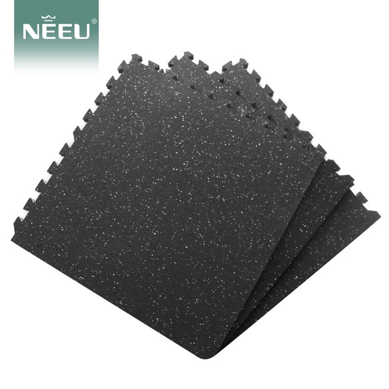hot sale speckled EVA rubber gym flooring EPDM yoga mat manufacturer