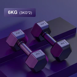 Factory can customize and wholesale various weights of dumbbell fitness equipment, hexagonal dumbbells