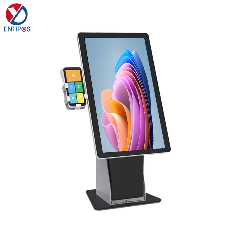 Efficient Orders with QR Codes touchscreen Kiosk  pos cash register machine