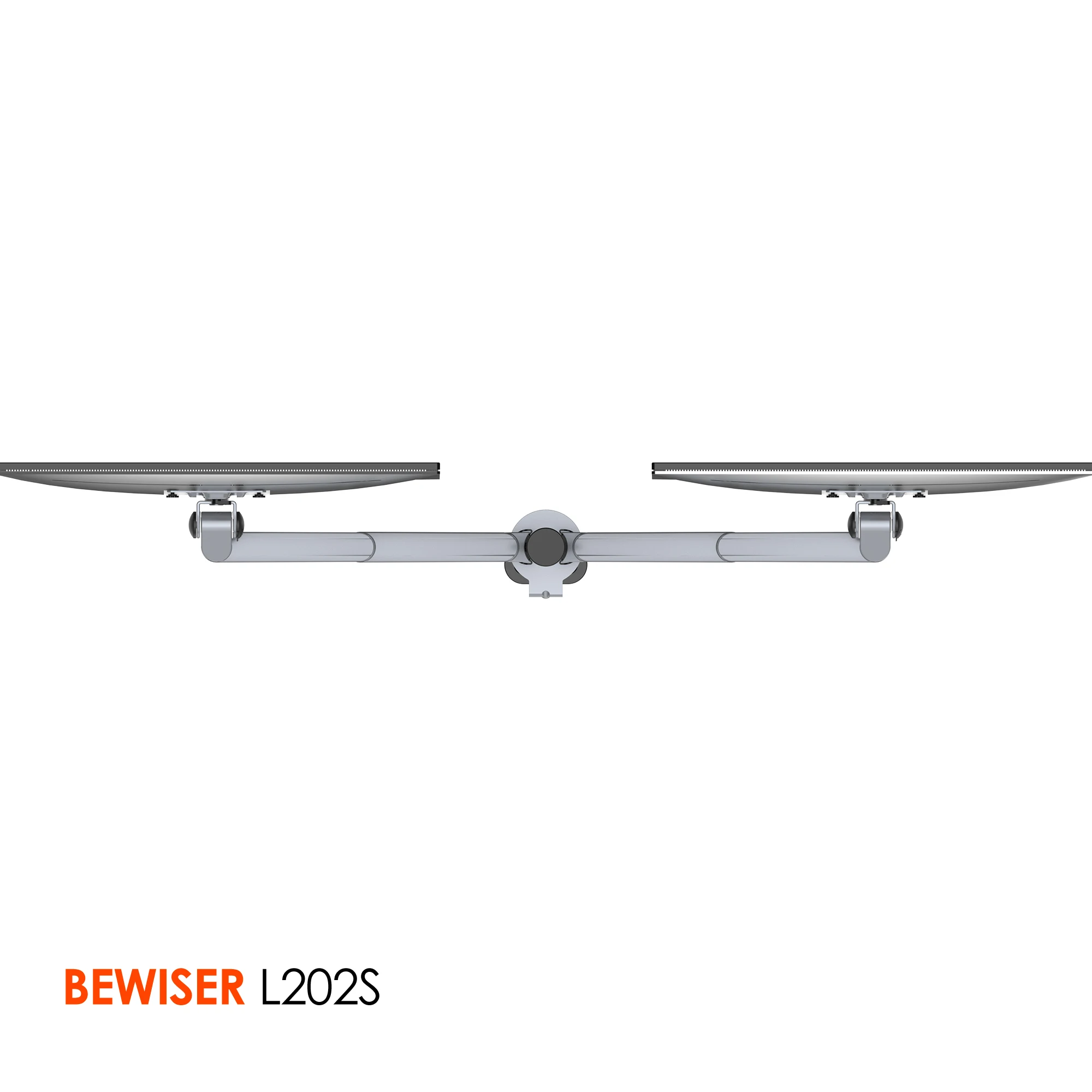 Flexible monitor arm Dual lcd monitor arm LCD monitor swing arm (BEWISER L202S)