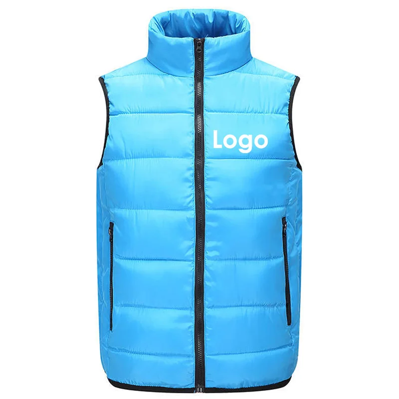 Hot selling manufacturer OEM mens sleeveless quilted padded jackets winter outdoor wear puffer Vest jacket for men women