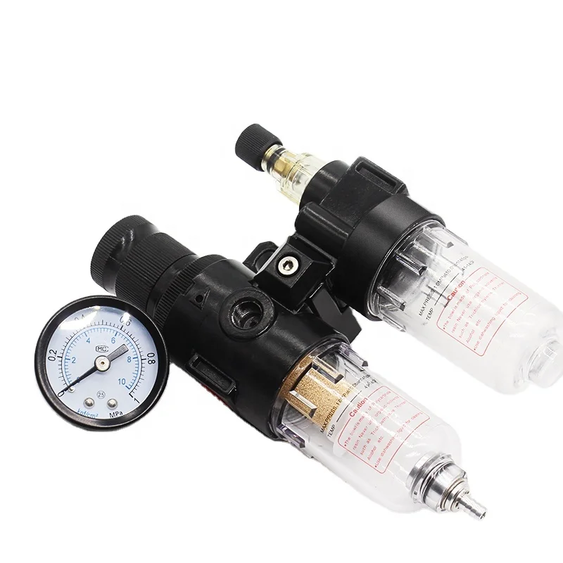 AIRTAC Type AFC2000 G1/4 Pneumatic Air Compressor Oil Water Separator Filter Regulator