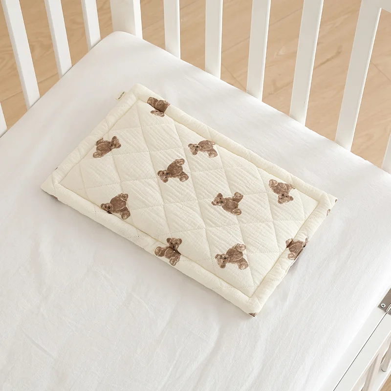 MU Manufacturer Price Baby Toddler Pillows for Boy and Girls Soft Muslim Cotton Toddler Pillow
