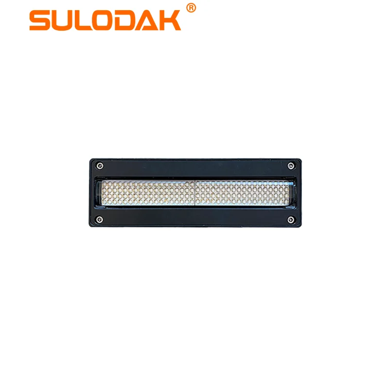 140*20 Size Flat Printer UV LED Curing Lamp Modified Water Cooling System for Printer Maprint Screen/flexo/flat/label 395nm Ink