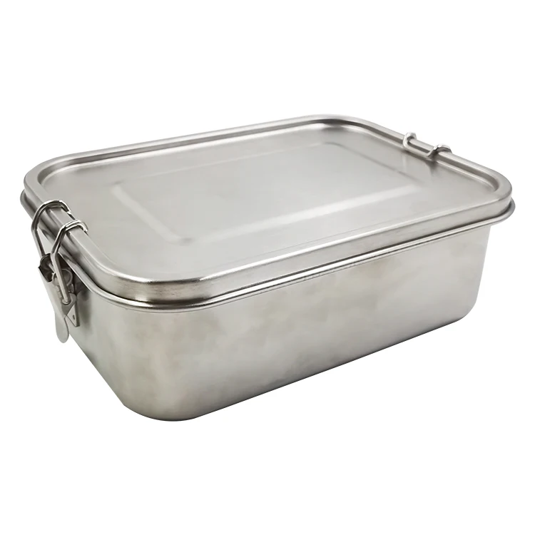 800Ml Premium Food Prep 304 Stainless Steel Tiffin Food Container Set With Lid