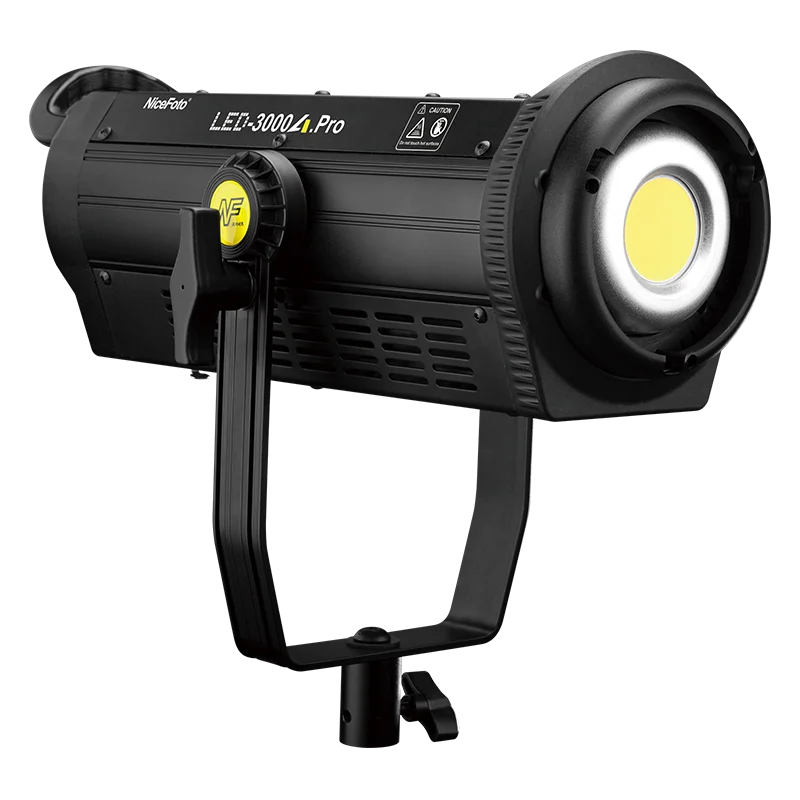 LED-3000A.Pro Bi-color 2700-6500K NiceFoto 300W Professional Audio Video Lighting Bowens Mount Studio Film Light