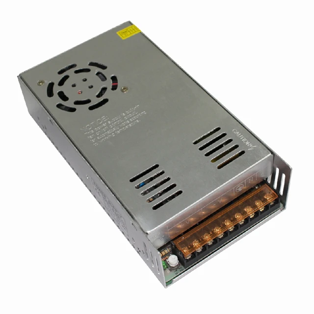 OEM AC DC 5V 12V 24V 1A 2A 5A 10A 20A 30A switching power supply for Led Strip Light Tin box