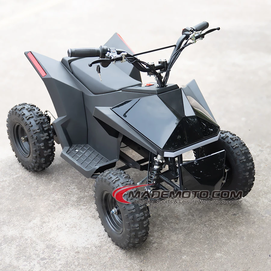 Customization Small Board And Desert Electric 4 Wheeler 500W Shaft Drive Kids Quad Bike ATV