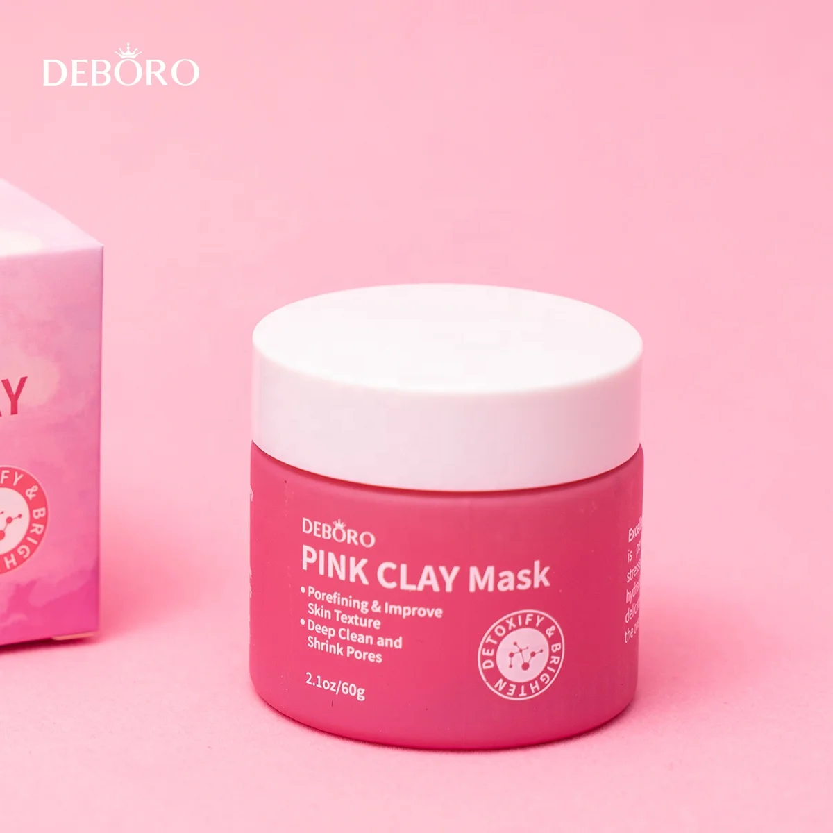  Deep Pore CleanPink Clay маска для лица дорожный размер пор австралийская частная этикетка розовая глиняная