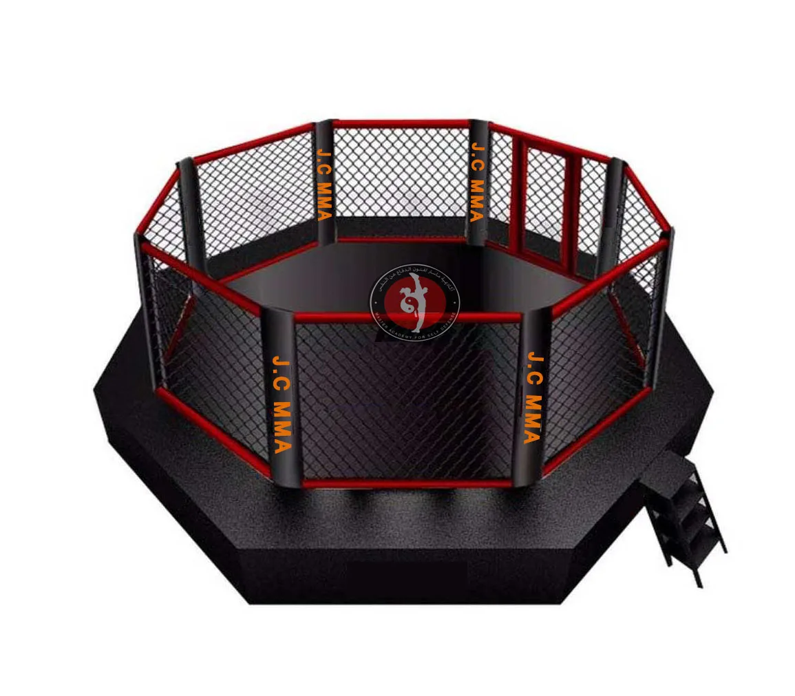 6m*6m Hot Sale Floor MMA Cage Ufc Octagon Fighting Cage for Training and Competition