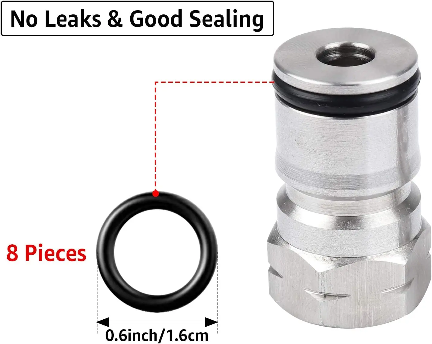 Homebrew Gasket Set, 20 Pieces Corny Kegging Sealing O-Ring Replacement Beer Soda Washer Kit for Cornelius Keg Lid Ball Lock Keg