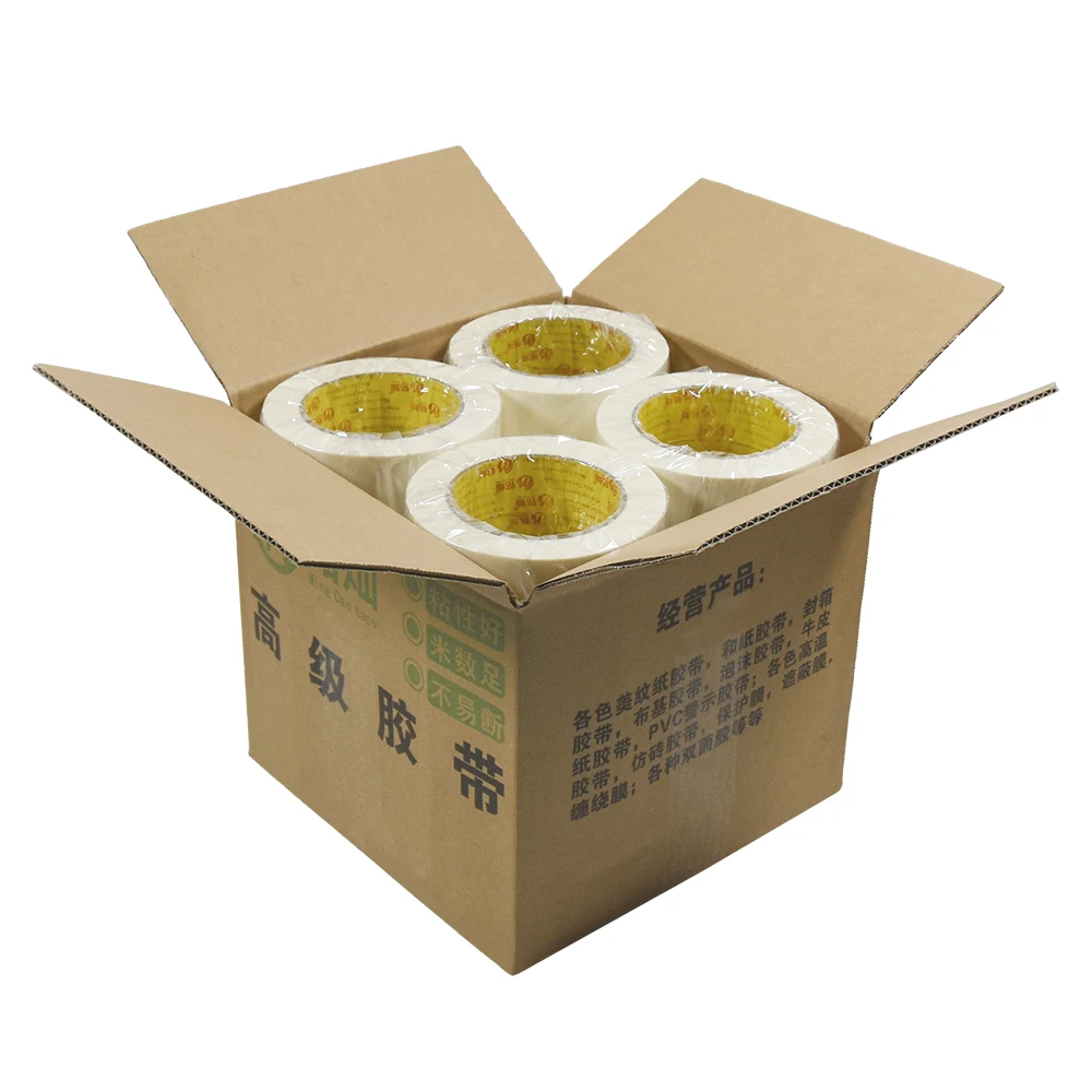 Waterproof crepe paper adhesive cinta masking tape table dispenser