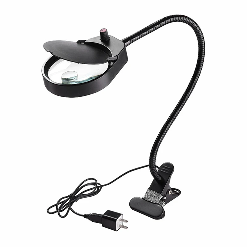 OEM design flexible gooseneck industrial magnifying glass factory price