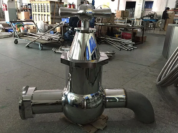 Outdoor Stainless Steel Magic Water Faucet Garden Ornament Fountain