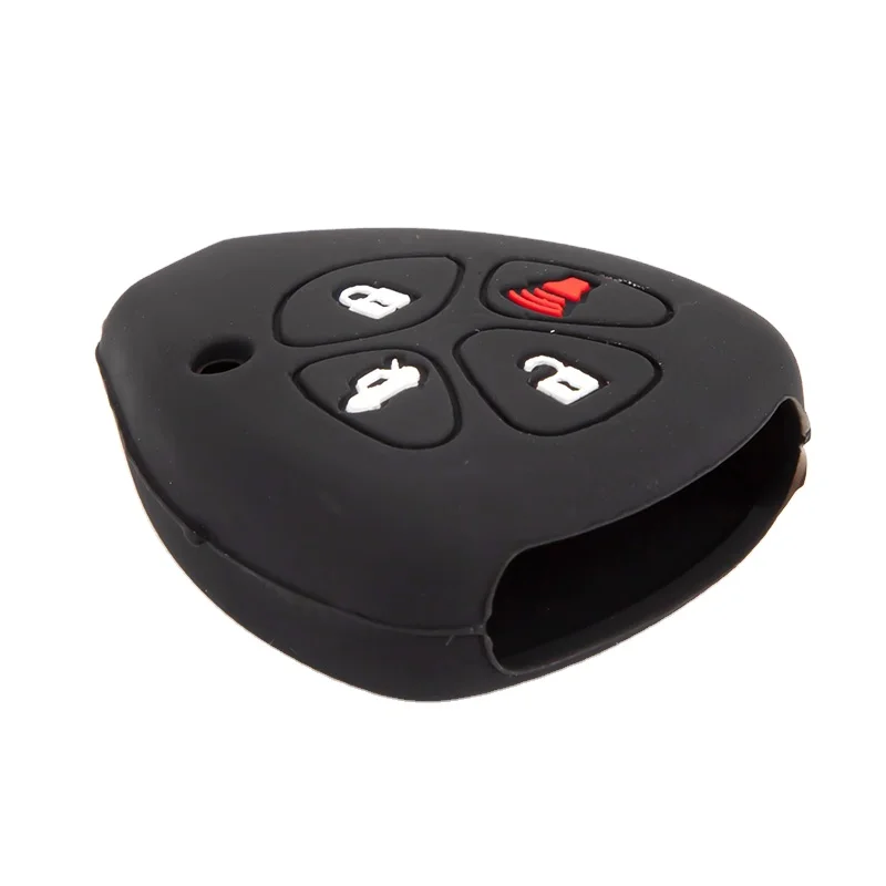 2024 hot selling anti-skid silicone key cover for Toyota car key cases
