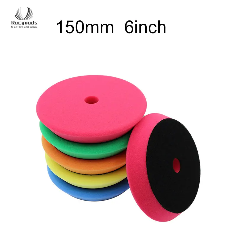 purple green white yellow circular machine automotive steel wool dry polishing buffing pads car polisher