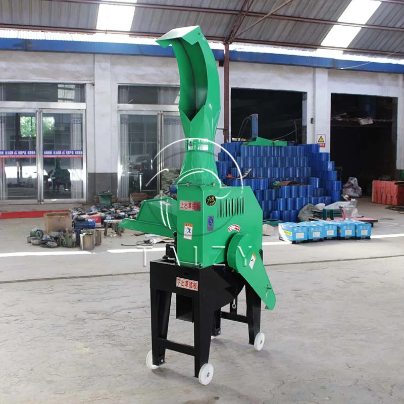 Agricultural Use chaff cutter in kenya animal feed gasoline engine chaff silage chopper