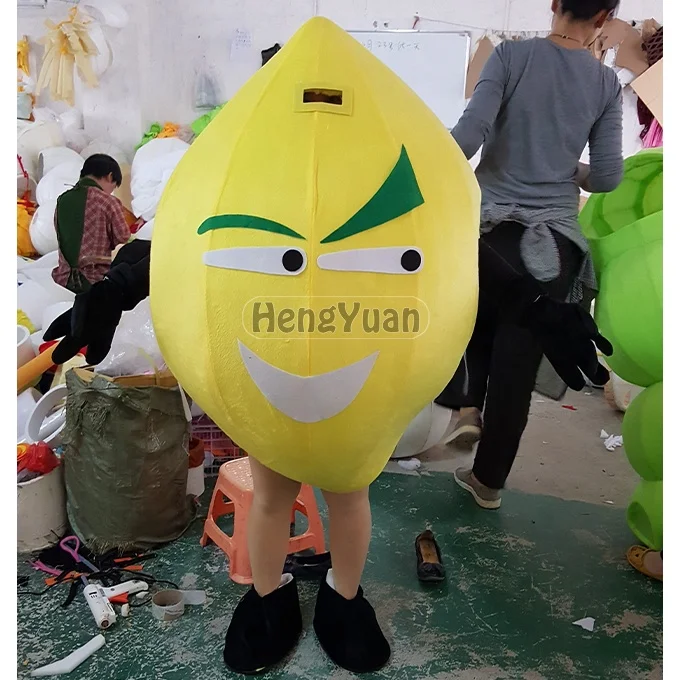 Плюшевые талисманы Hengyuan фрукты овощи перец Томаты мультяшный персонаж талисман на вечеринку праздник Хэллоуин