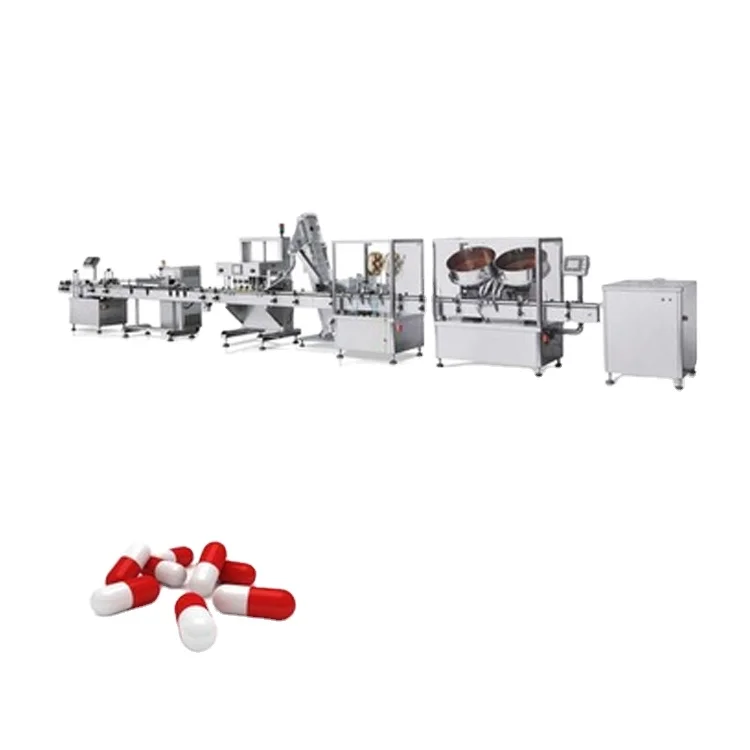 SINOPED automatic machine,bottle filling machine production line,tablet/capsule filling and counting machine line