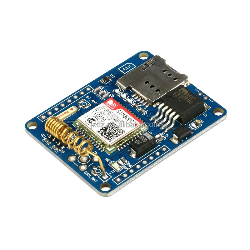 Плата разработки SIM800C поддерживает BT/DTMF вместо четырехдиапазонного модуля GSM/GPRS SIM900A