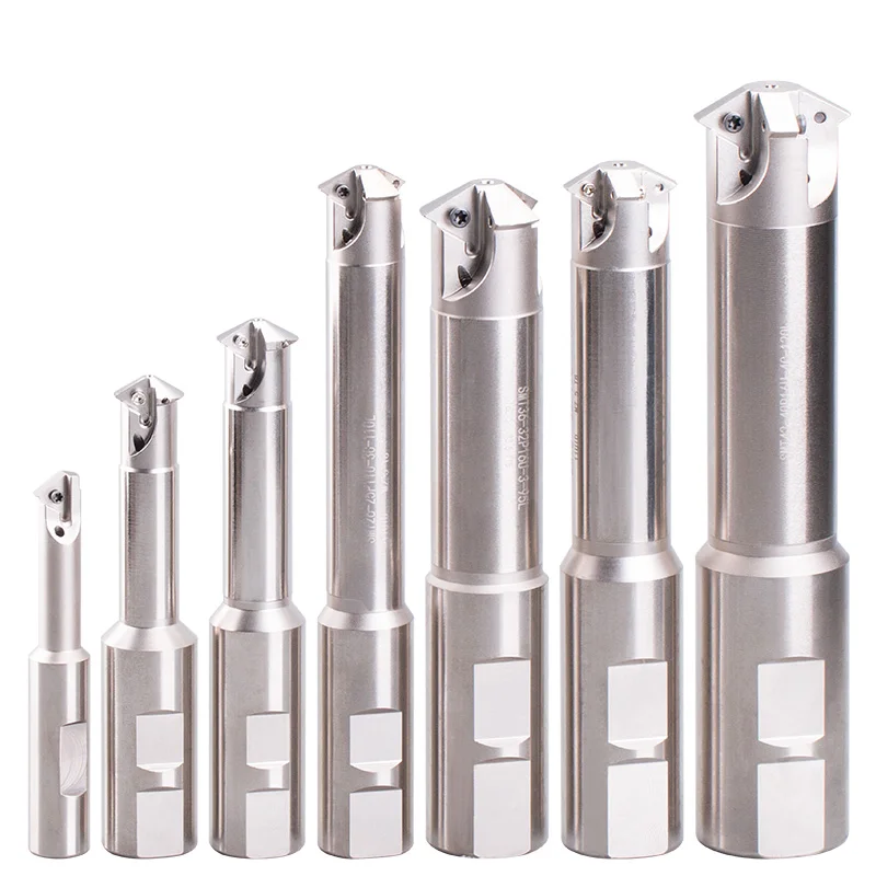 SMT 15 21 23 26 31 36 CNC Deep Hole Thread Milling Cutter Internal Cooling For Vargas 11UID 16UID Series Carbide Insert