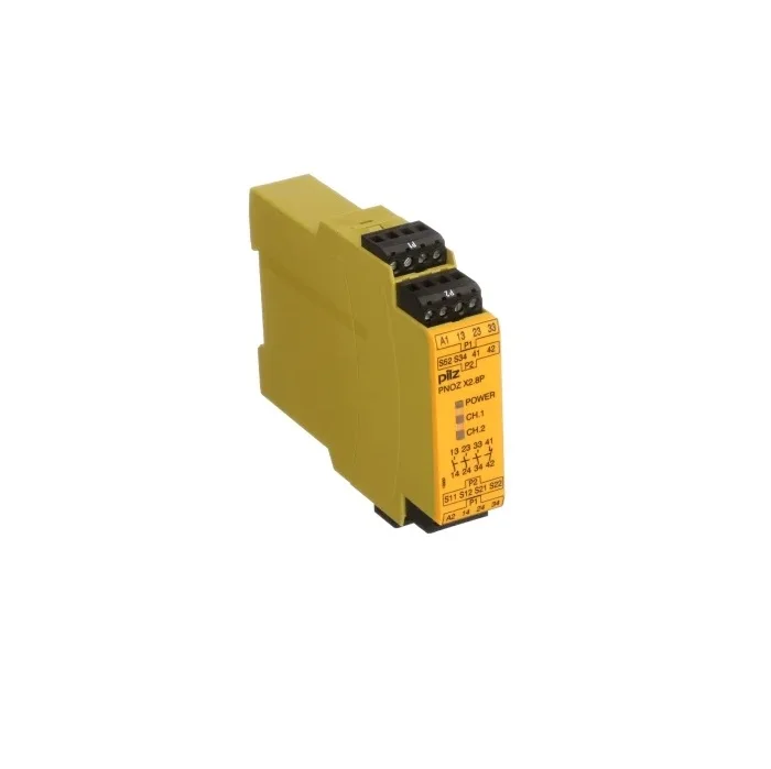 New and Original Pil-z PNOZ X2.8P 24-240VAC/DC 3N/O 1N/C Safety Relay 1/2 Channel 3 Safety 1 Auxiliary PNOZ Series Good Price