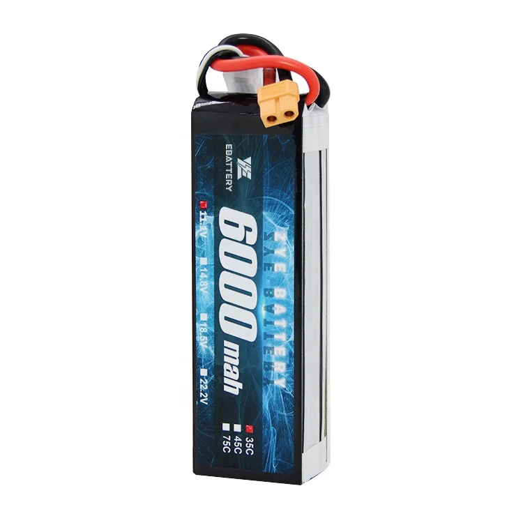 11.1v 14.8v 22.2v lipo battery 3S4S6S aircraft batteries lipo  5000 5200 6000mah 35C 45C 75C for rc plane aircraft