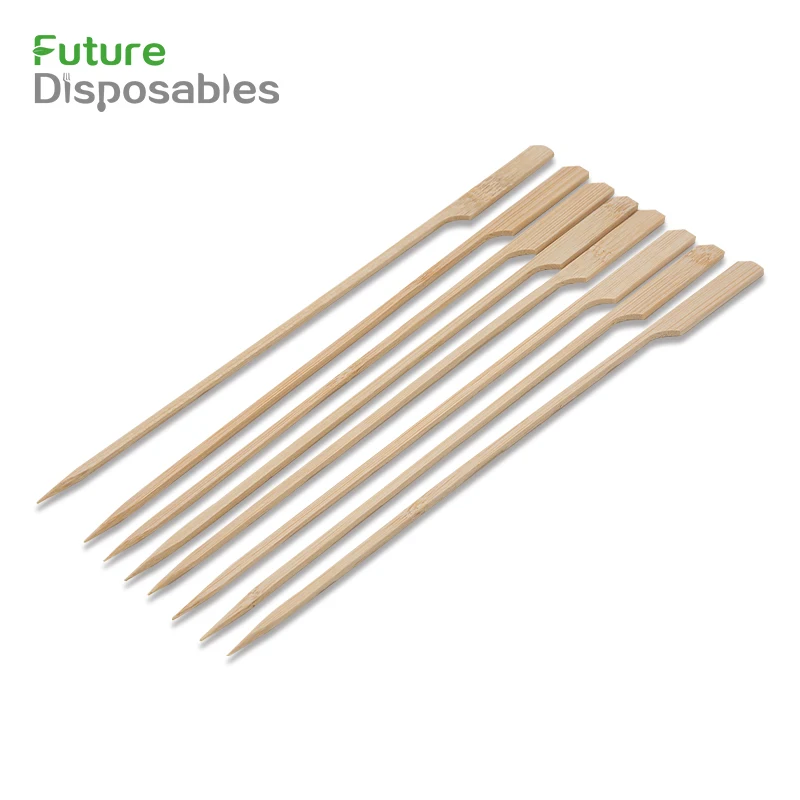 
Natural Round skewers bamboo In Bag 