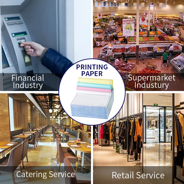 Hot sale carbonless continuous carbonless paper ncr on pallets for printing