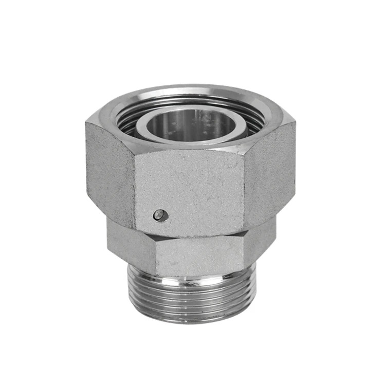 Wholesale Hydraulic Straight Fittings 2BC Male Threads Swivel Coupling Hydraulic Hex Union Fittings