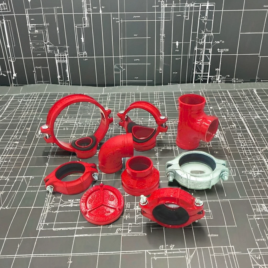 High-Temperature Resistant Fire Trench Fittings Forged Carbon Steel Tees with NPT Thread Galvanised Surface