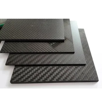 High Strength Glossy Matte Lightweight Twill Plain Carbon Fiber Sheet Carbon Fiber Heat Resistant Sheets Decrbon Fiber Sheets
